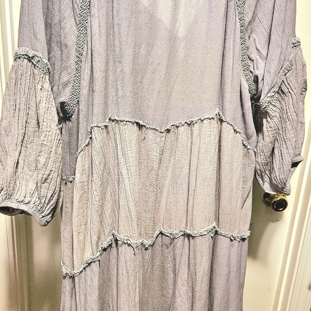 Free People Light Blue Women's Maxi Dress